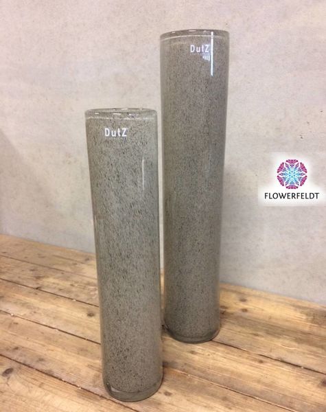 DutZ Cylinder vase tall new grey