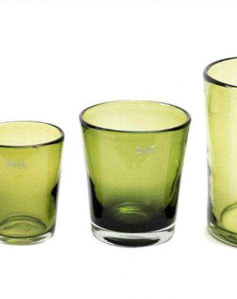 DutZ Conic vazen olive