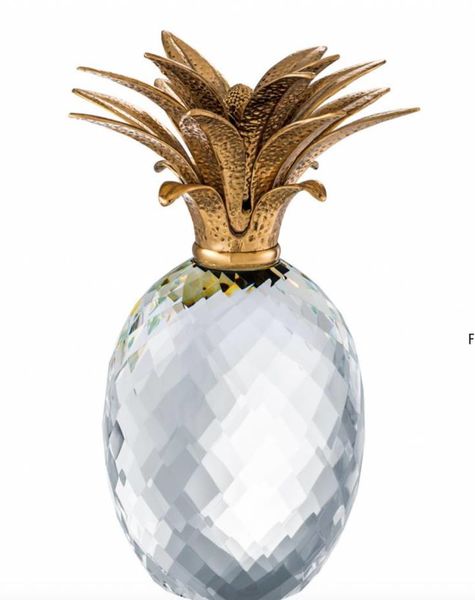 Eichholtz Crystal  pineapple - H30,5 cm