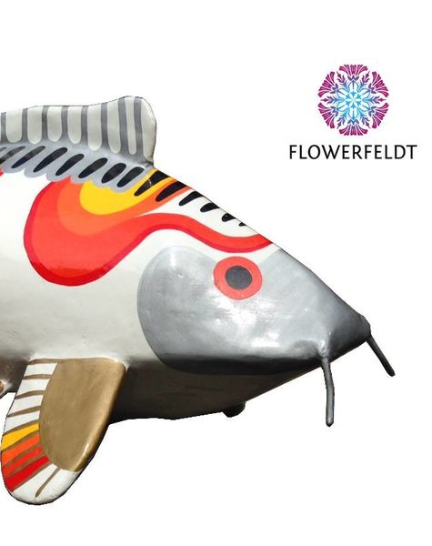 Unique art figure Happy Koi