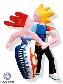 Art figure Dancing couple