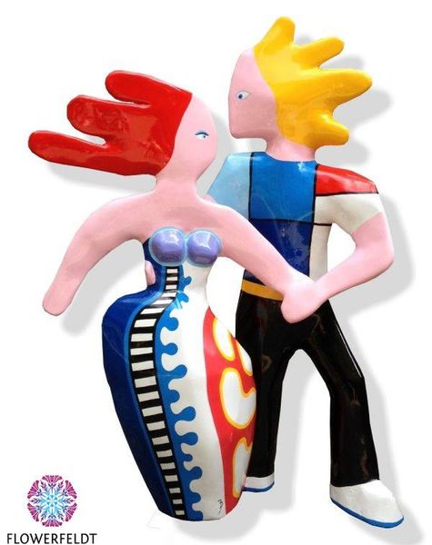 Art figure Dancing couple
