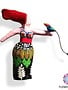 Art figure Exotic woman and bird