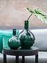 DutZ Vase bottle darkgreen bubbles