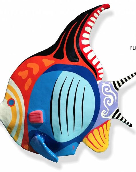 Art figure Butterfly fish