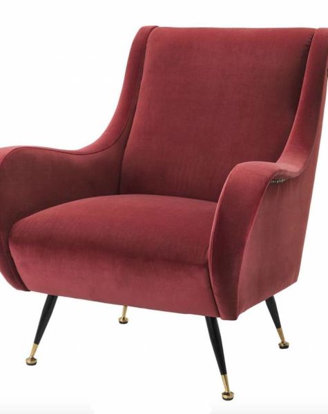 Eichholtz Chair Giardino red