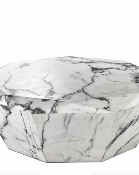 Eichholtz Marble coffee table Diamond white