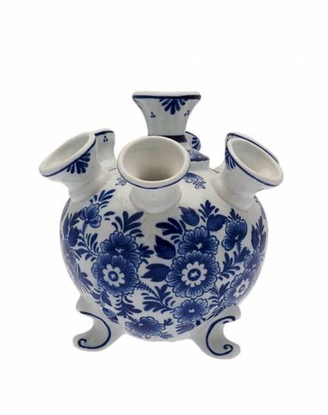 Porzellan Kugelvase - H17 cm