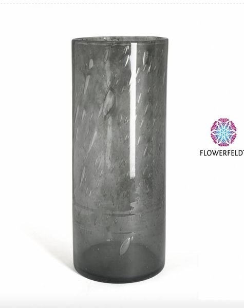 Fidrio Cilinder vazen smokey - H 49,0 cm