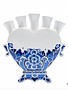 Delfter Vase Herz