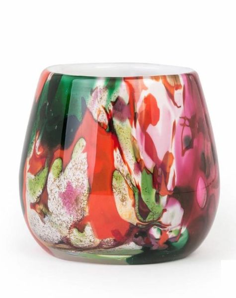 Fidrio Vase Fiore Mixed Colors - H12 cm