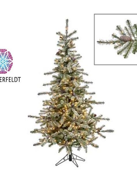 Goodwill Artificial tree flocked - H225 cm