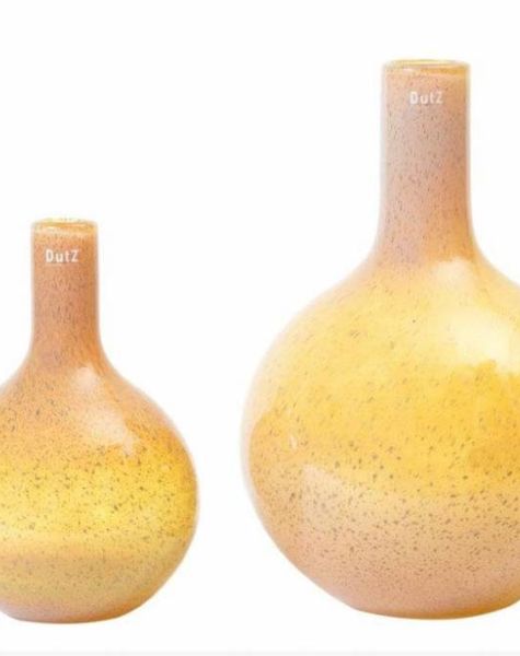 DutZ Vaas bottle golden yellow - H30 cm of H40 cm