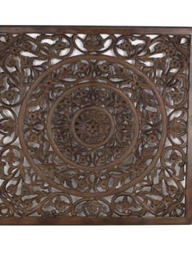 Wall plaque brown