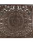 Wall plaque brown