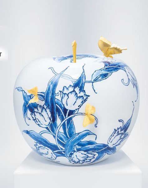 Design apple touch of gold 1 - D43 cm