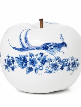 White apple figurine