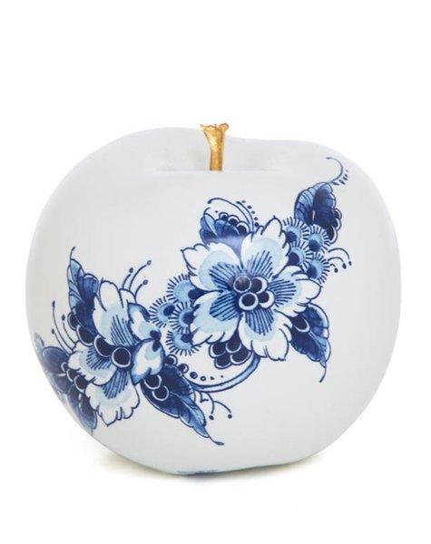 Deko Apfel Gold - D12 cm