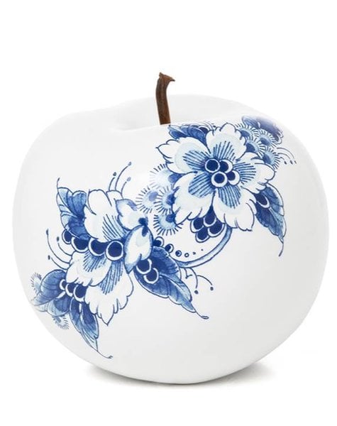 White apple porcelain - D12 cm