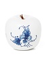 Delft blue apple