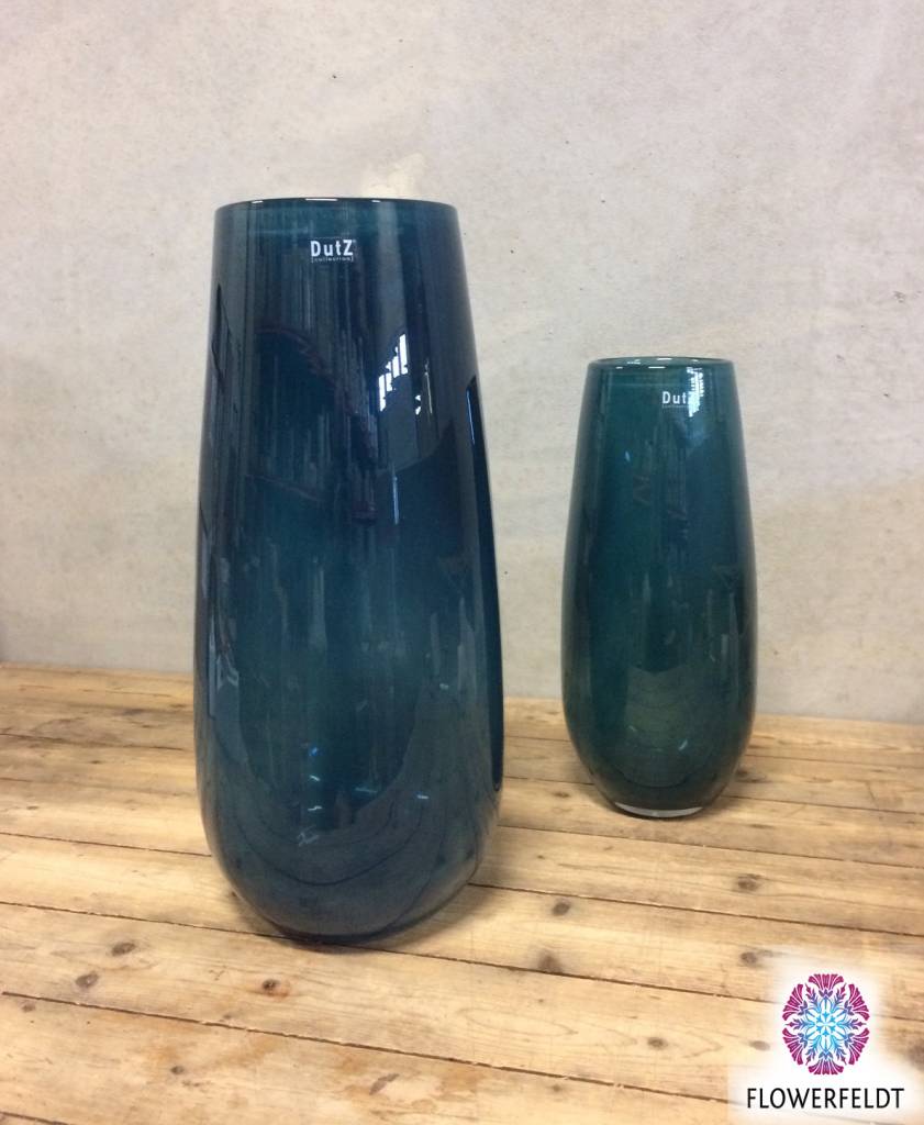 dutz vase robert navy blue h375 h50 cm