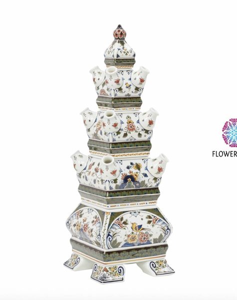 Tulip vase porzellan - H48 cm