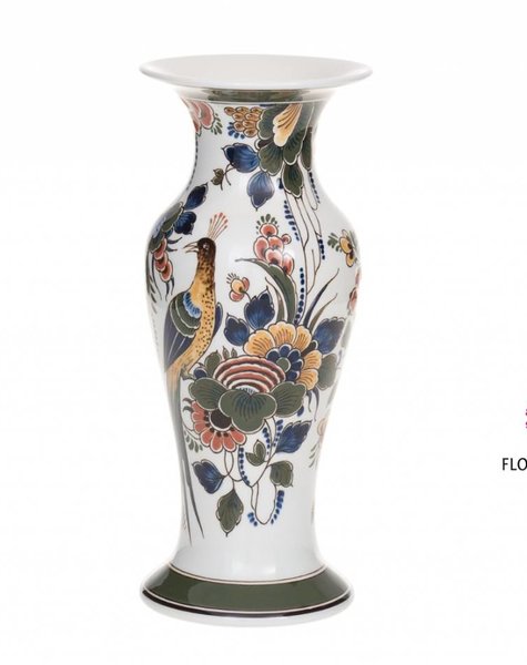 Vogel vase porzellan - H 24,5 cm