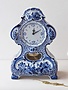 Pendulum clock delft blue