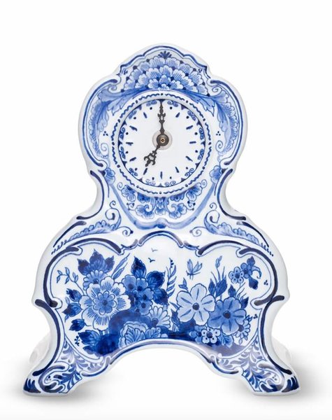 Delft blue clock - H 23,0 cm