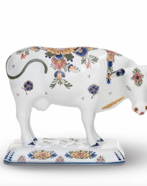 Porzellan Kuh - H 15,5 cm