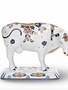 Cow figure porcelain