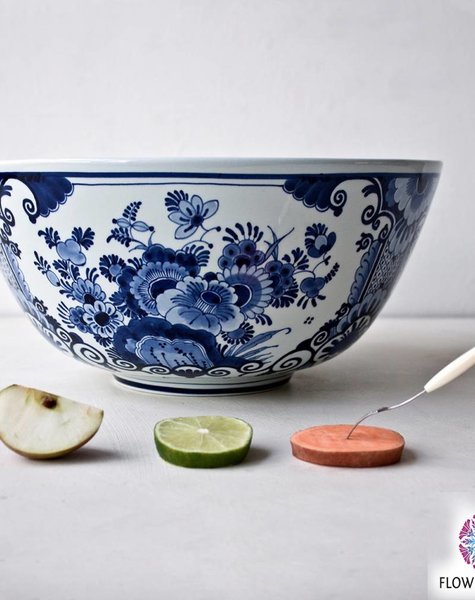 Delft blue bowl - D30 cm