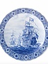 Sailing ship plate