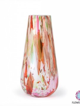 Fidrio Vase Gloriosa Mixed Colors