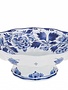 Schaal met voet Delfts blauw