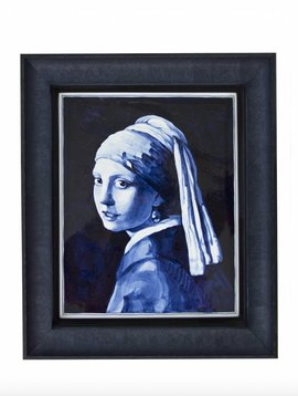 Tilepainting Vermeer