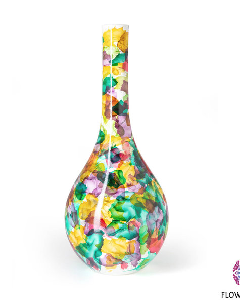 Fidrio Bottle Flowers - H60 cm