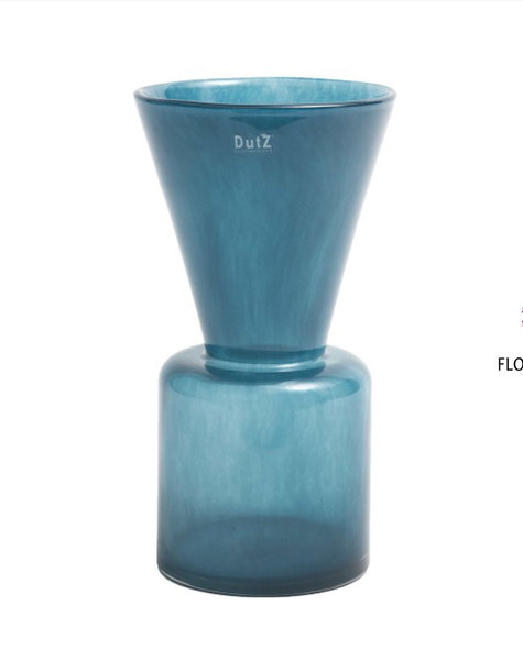 DutZ Vase louck navy blue - H38 cm