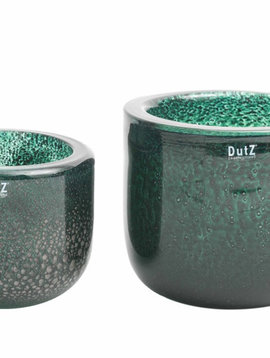 DutZ Bowl thick glass green