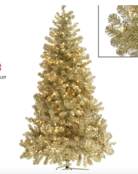 Goodwill Golden Christmas tree - H180 cm
