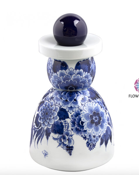 Proud Mary Cobalt Flower - H30 cm