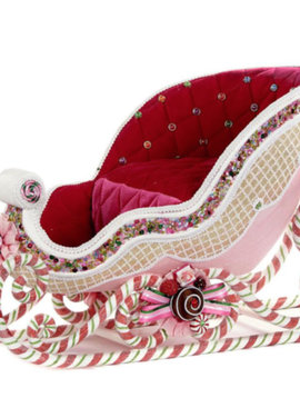 Goodwill Christmas sleigh pink