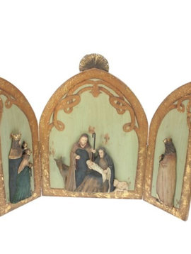 Goodwill Nativity scene triptych