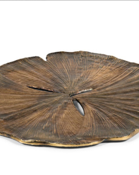 Deko Schale Blatt - D61 cm