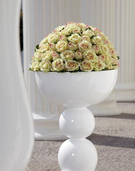 Large white vase - H137 cm