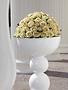 Große Vase Weiß