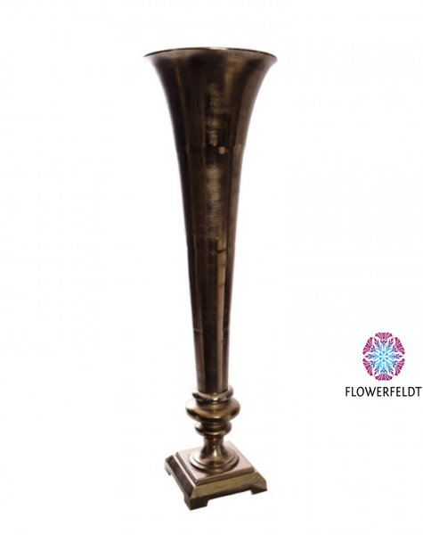 Golden vase Jean - H137 cm
