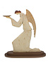 Christmas angel with plate