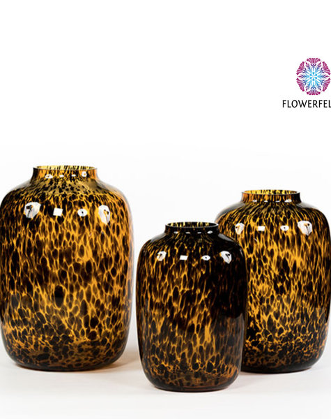 Vase Toronto Leppard XXL - H45 cm