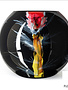 Fidrio Große Schwarze Vase Nova